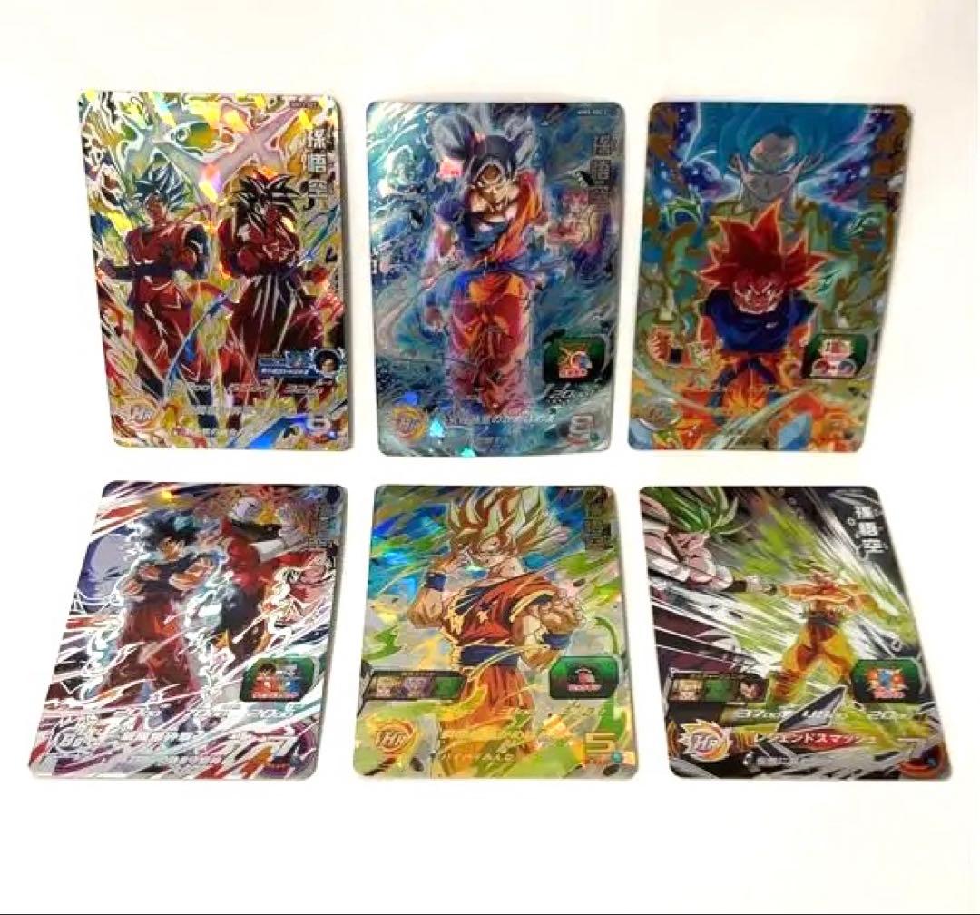 まとめ売り スーパードラゴンボールヒーローズ 孫悟空 6枚セット