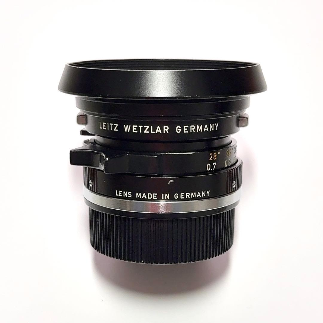 【希少】ツノ付き ズミクロン35mm F2【６枚玉】ドイツ製12504フード付き