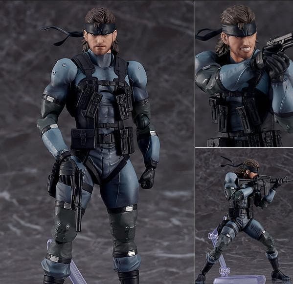 figma ソリッド・スネーク MGS2 ver. グッスマ特典 ハンドガン付き