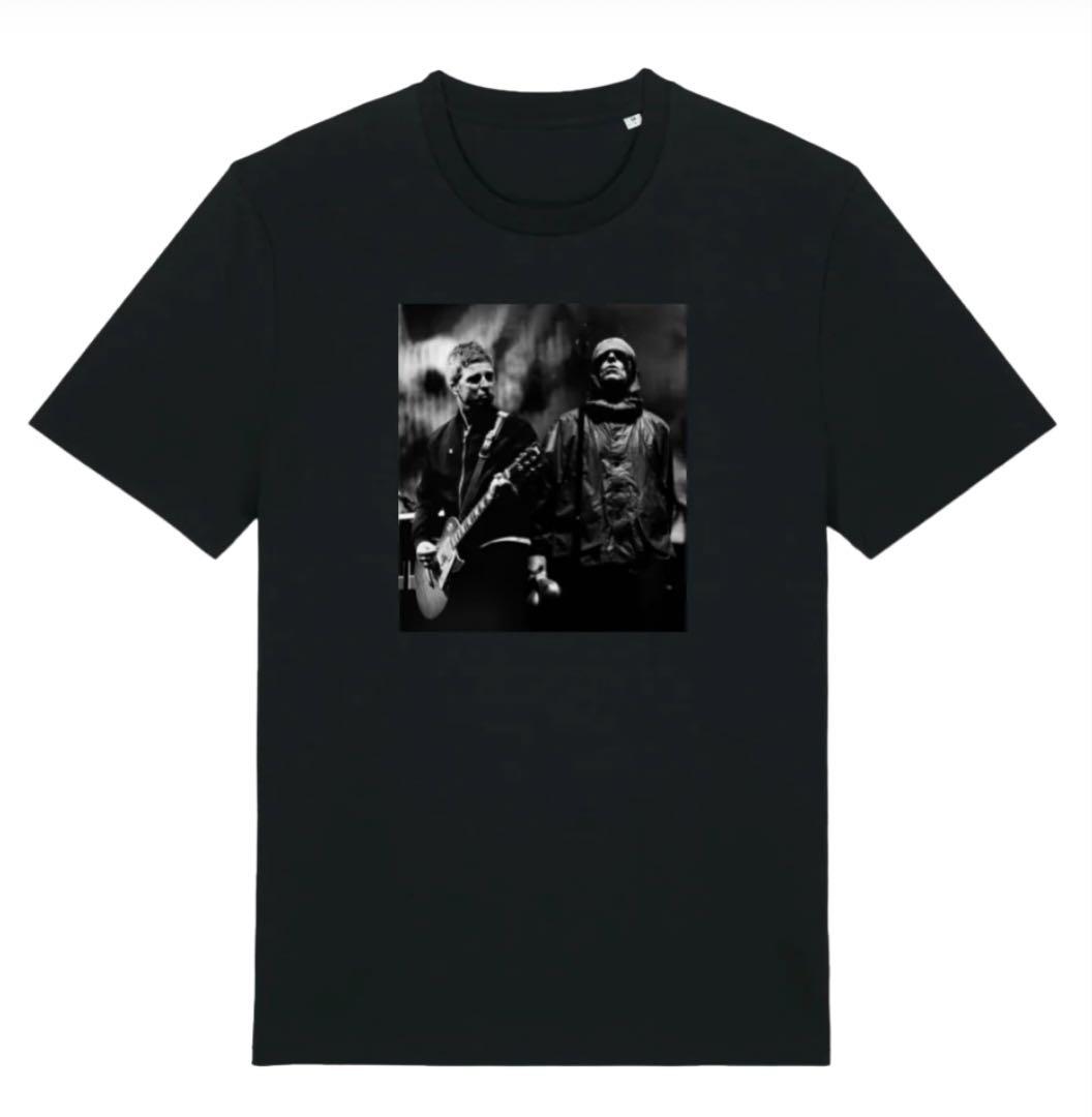 OASIS オアシスLive PhotoT-Shirt Black L Tシャツ