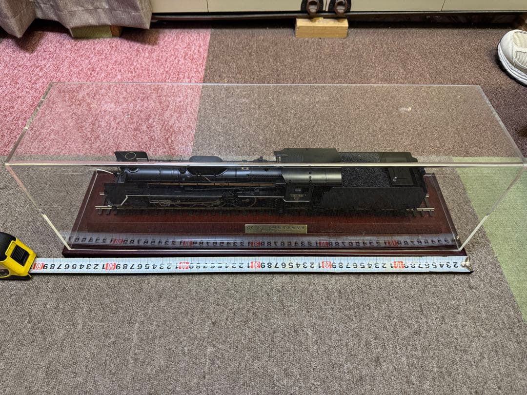 C57形180号機蒸気機関車 1/45 展示ケース付