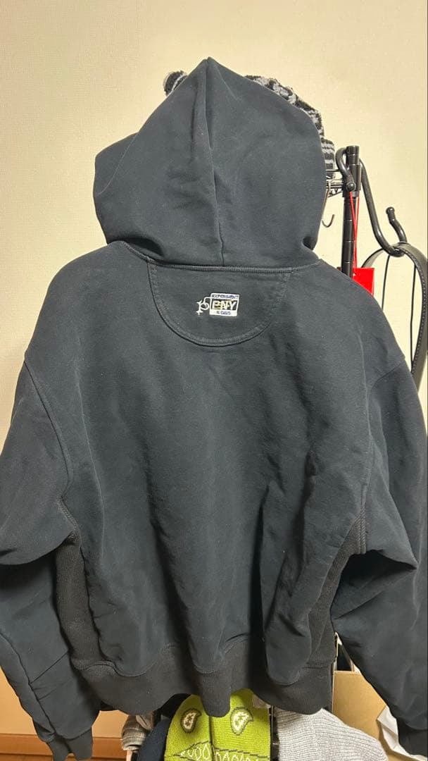 punkandyo 初期黒　ジップパーカー　zip