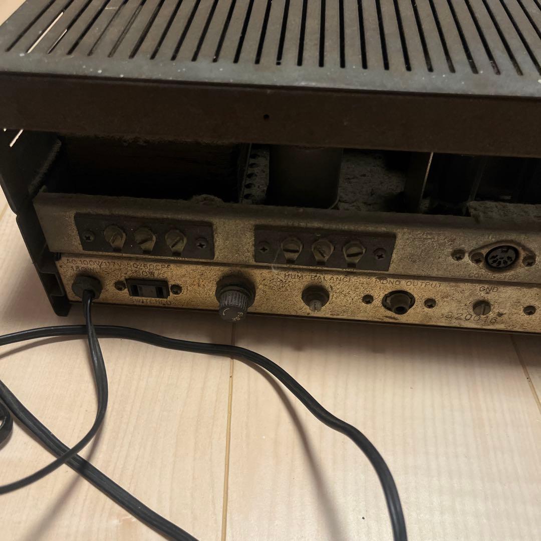 TRIO 真空管式プリメインアンプ W-46K ジャンク