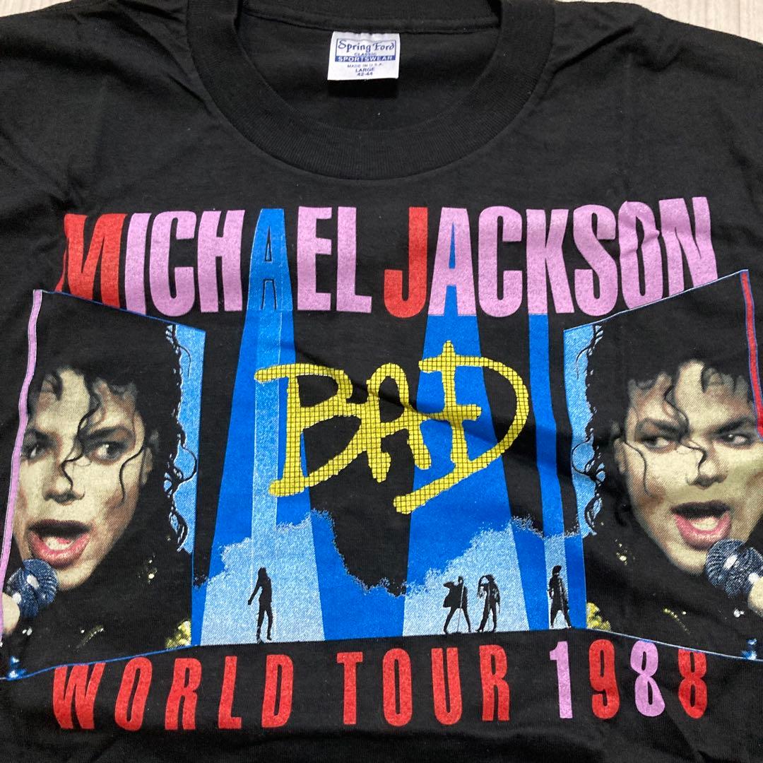 新品未使用　マイケルジャクソン　ジャパンツアーBAD88 ヴィンテージ