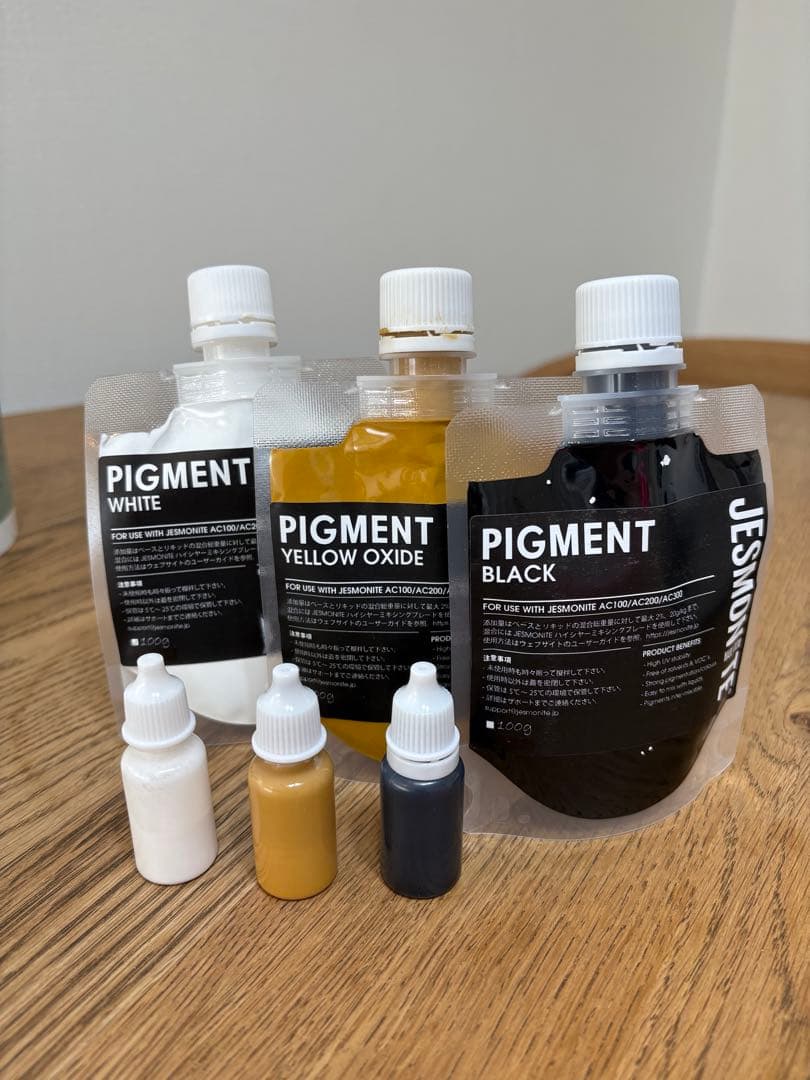 ジェスモナイト ピグメント シリコンモールド