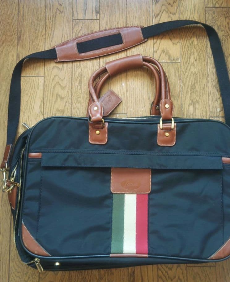 【逸品・ヴィンテージ・美品】Lark 旅行バッグ