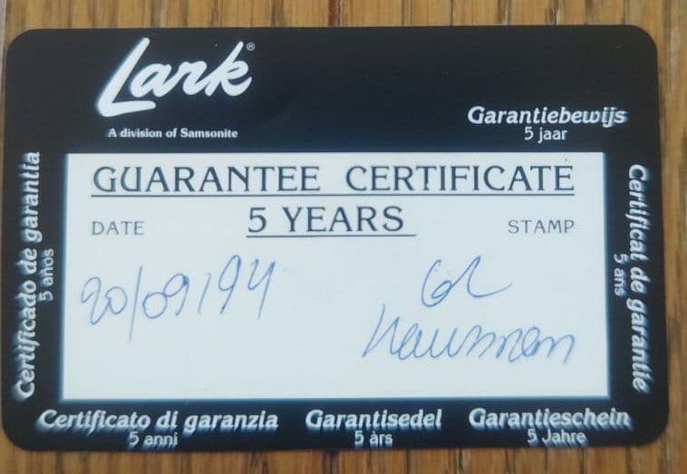 【逸品・ヴィンテージ・美品】Lark 旅行バッグ