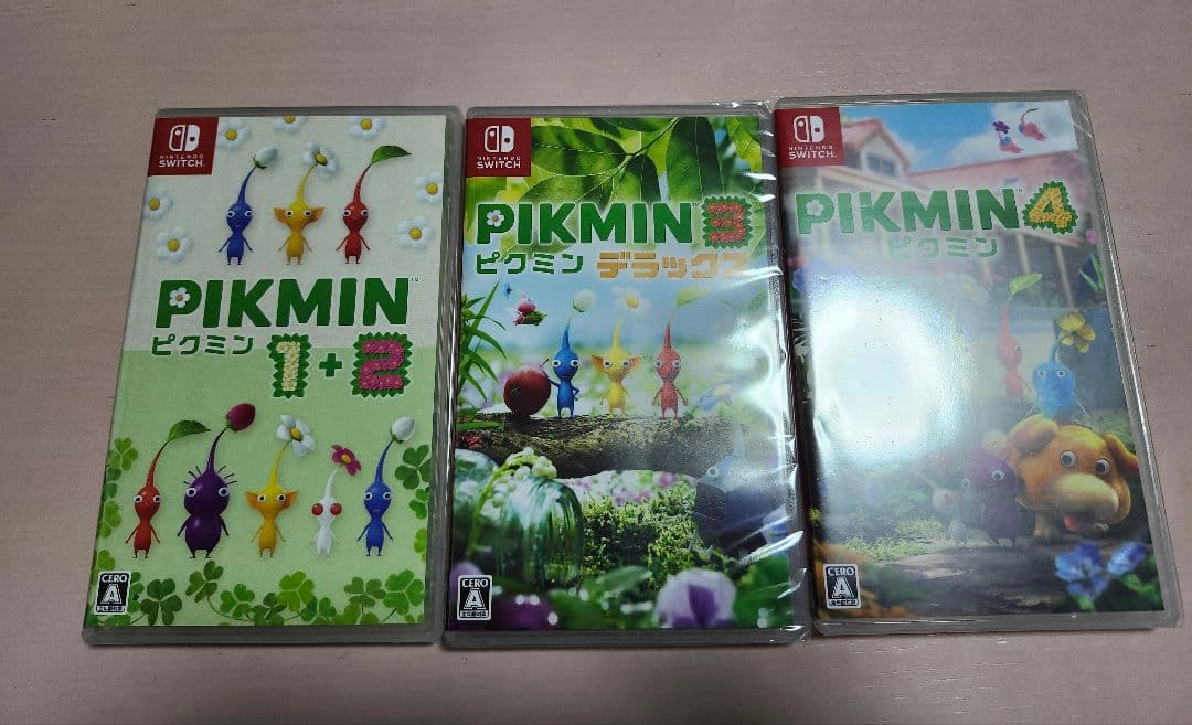 【新品未開封】ピクミン 1+2 3 4 セット