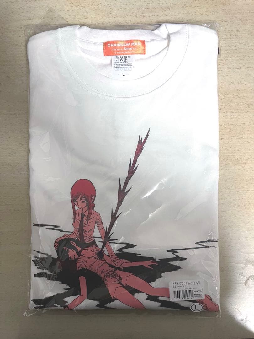 チェンソーマン レゼ篇　クリエイターコラボTシャツ Lサイズ　榎本俊二