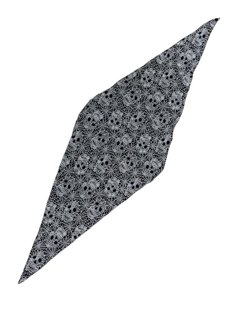 ス*ム様 NUMBER（N）INE ナンバーナイン　シルク　ドクロ　ストール　黒