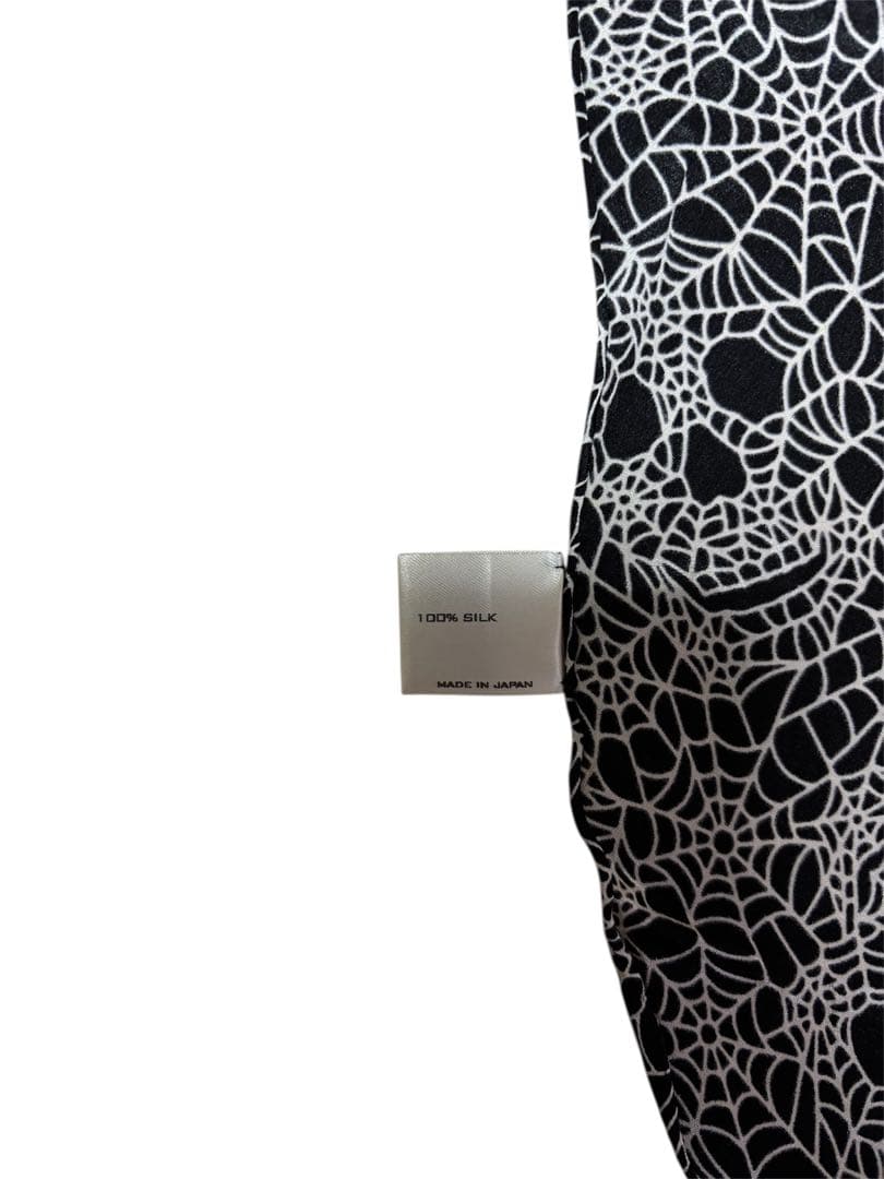 ス*ム様 NUMBER（N）INE ナンバーナイン　シルク　ドクロ　ストール　黒