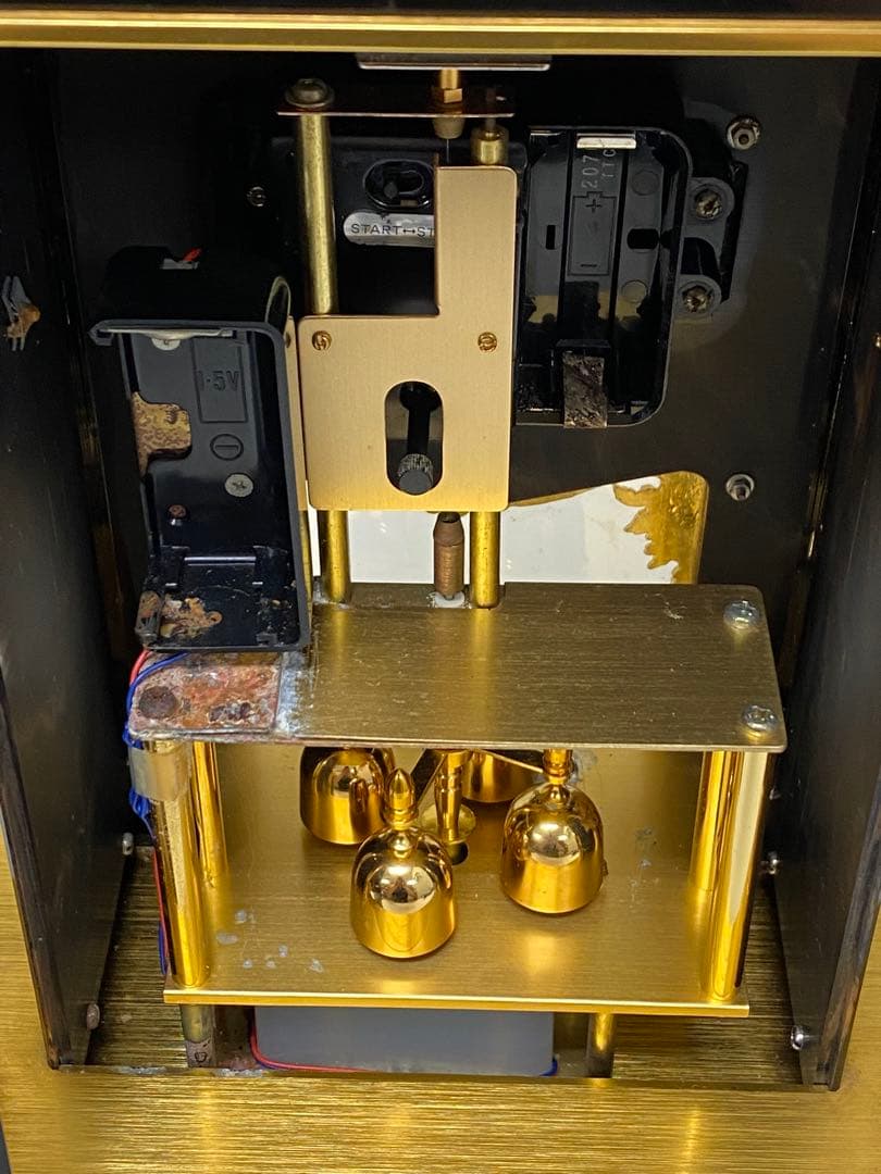 3-1927 希少 高級 SEIKO セイコー バロック調 置時計 QW426B