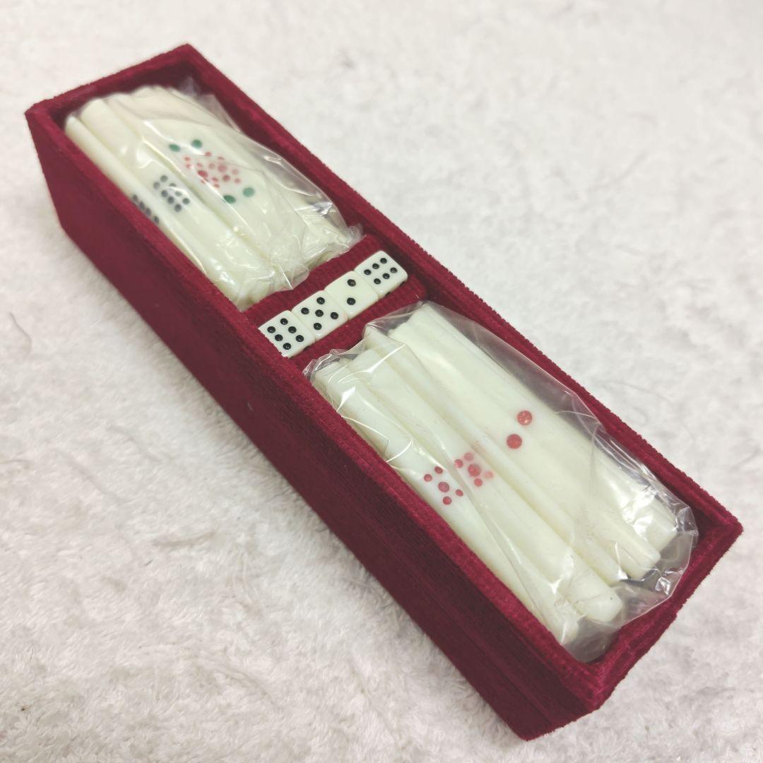 ★未使用★　麻雀牌セット　東京麻雀kk　麻王印　背竹牌