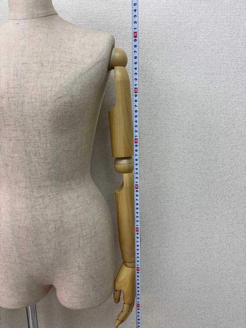 可動マネキン 布製ボディ 金属製アーム　女性　9号