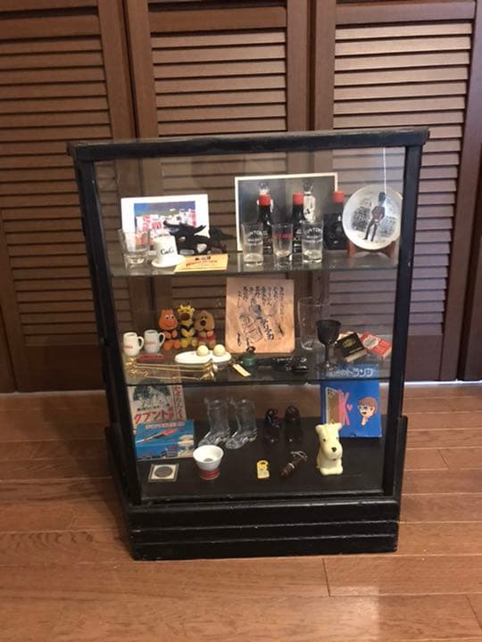 昭和レトロ　古道具　ショーケース　ディスプレイ