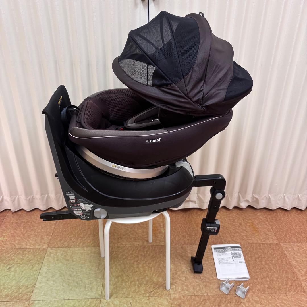 クリーニング済　☆綺麗☆　コンビ　新生児OK　クルムーヴ　スマート　ISOFIX