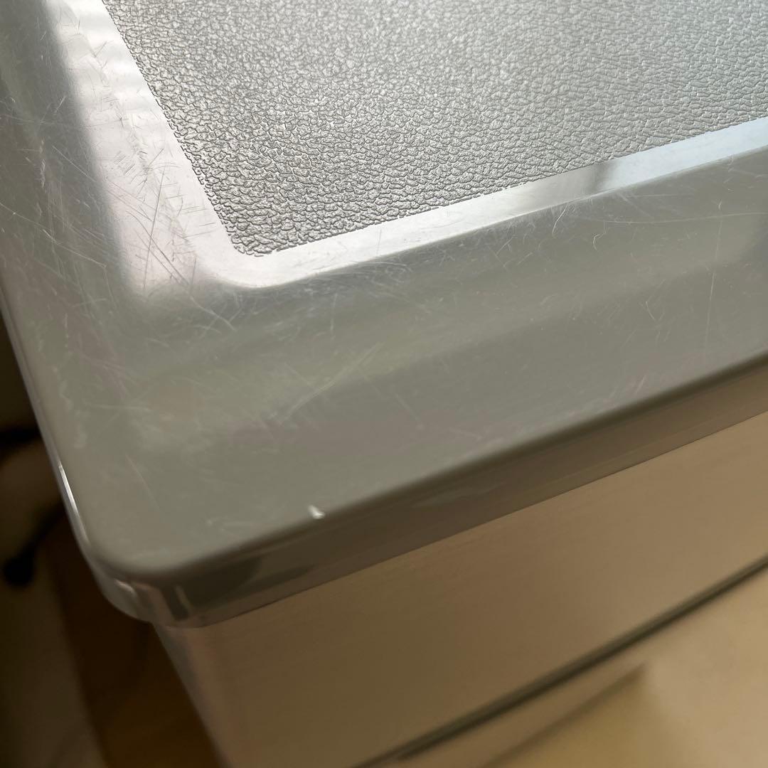 冷蔵庫　ヤマダ電機　一人暮らし　事務所　新生活　シルバー　小型　富山　美品