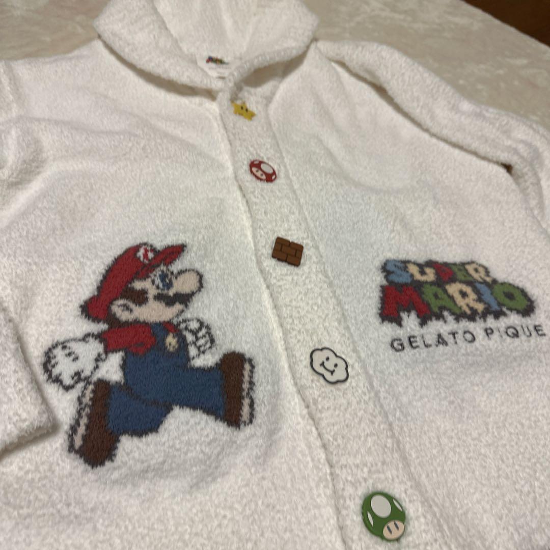 美品✨ジェラートピケ　マリオ　コラボ　カーディガン　GELATO PIQUEもこ