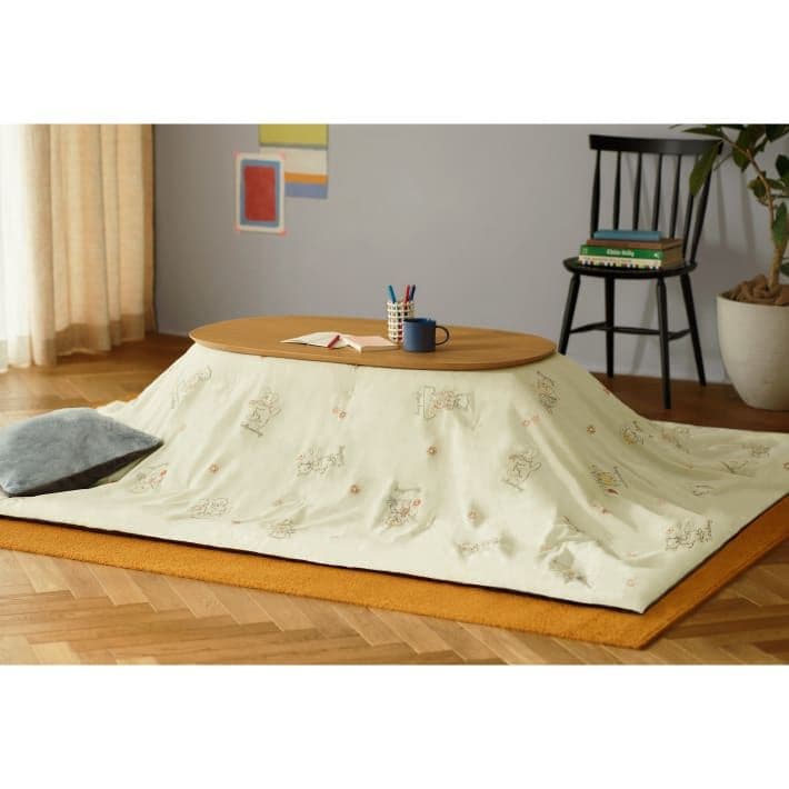 【美品】unico ウニコ KNOD(ノッド)　こたつテーブル W1050