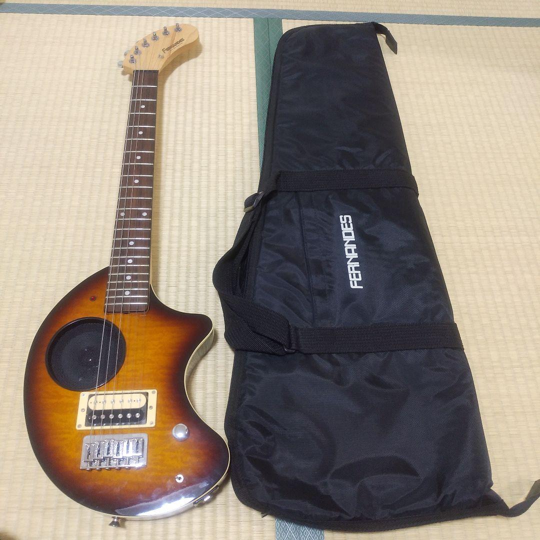 【美品】FERNANDES ZO-3 GF サンバースト　虎目 ギターケース付き