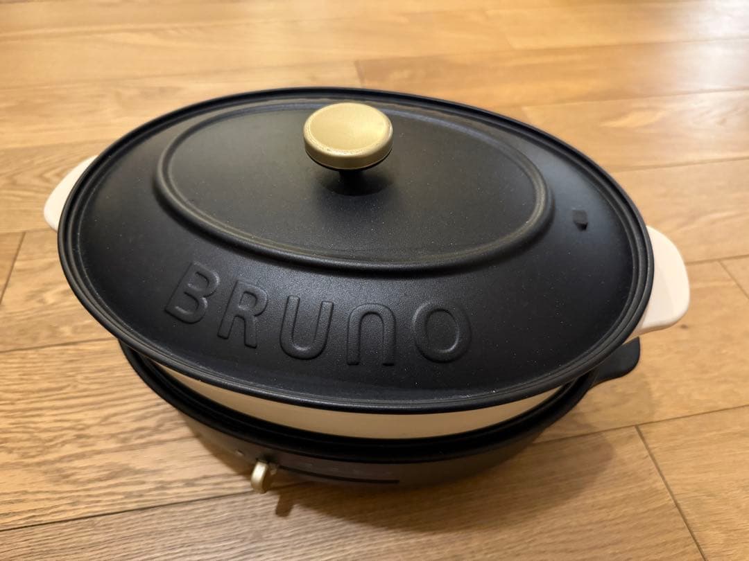 BRUNO ホットプレート セラミックコーティング　ブラック