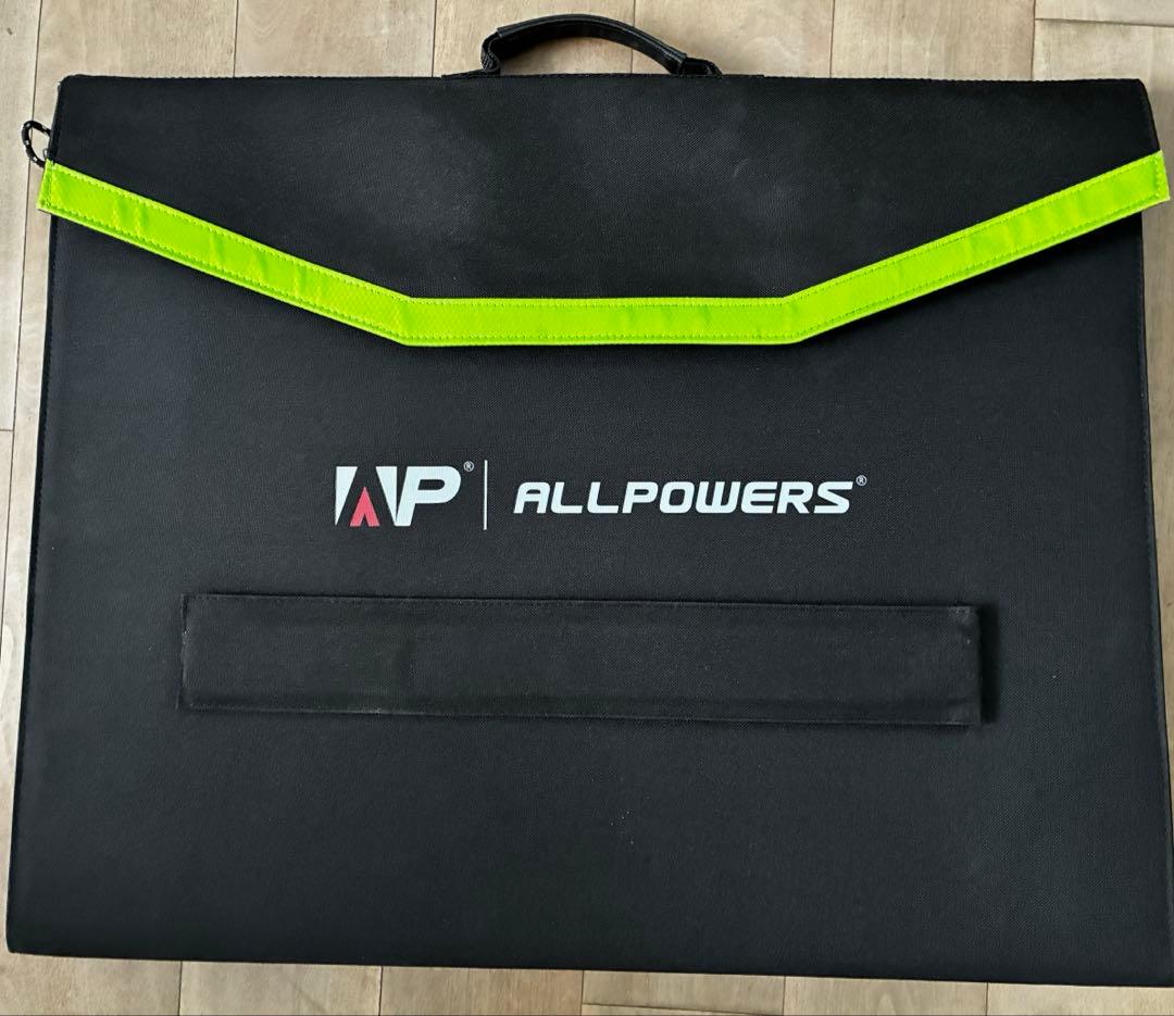 ALLPOWERSソーラーパネル　 100W 折りたたみ式