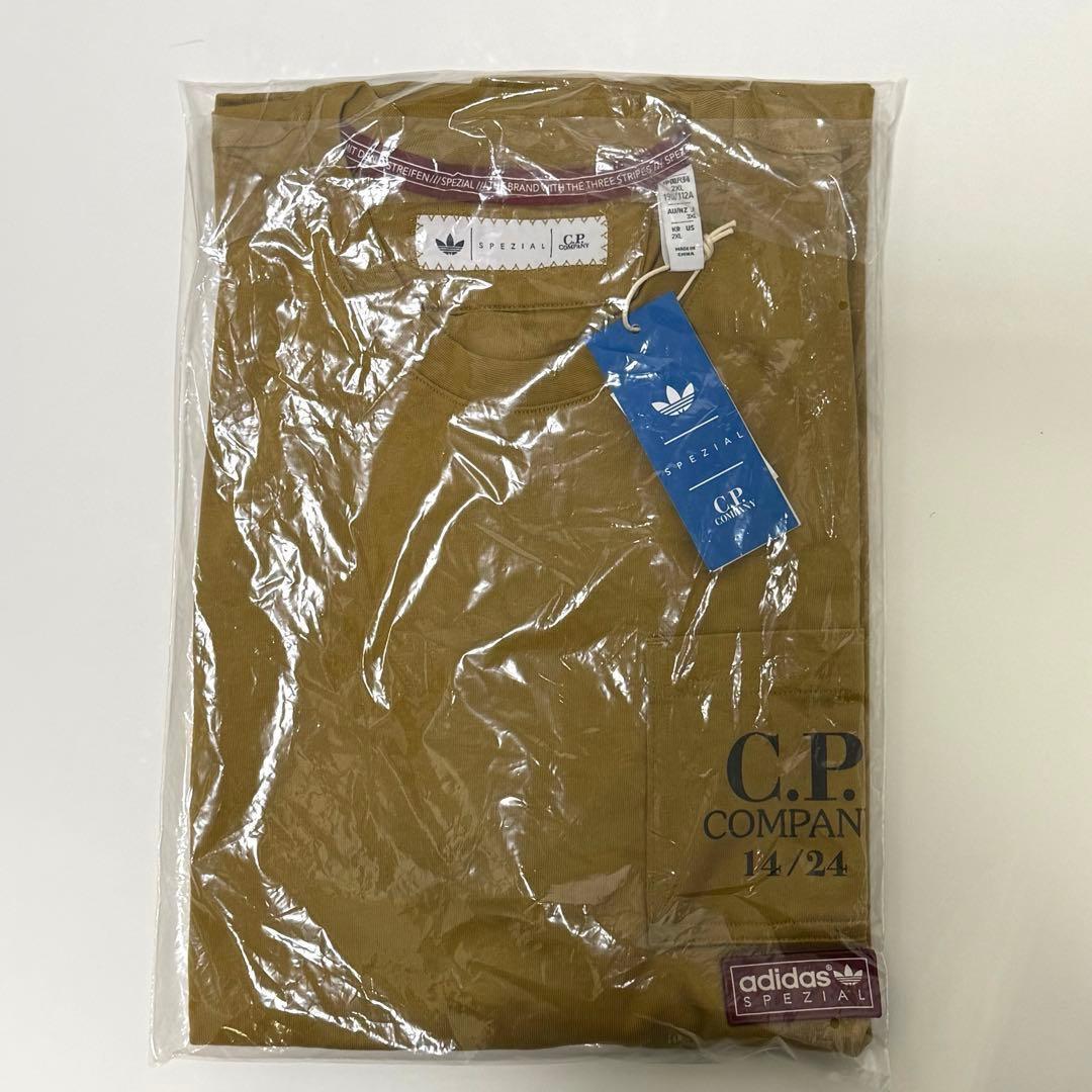 シーピーカンパニー x アディダス スペツィアル ポケット Tシャツ L