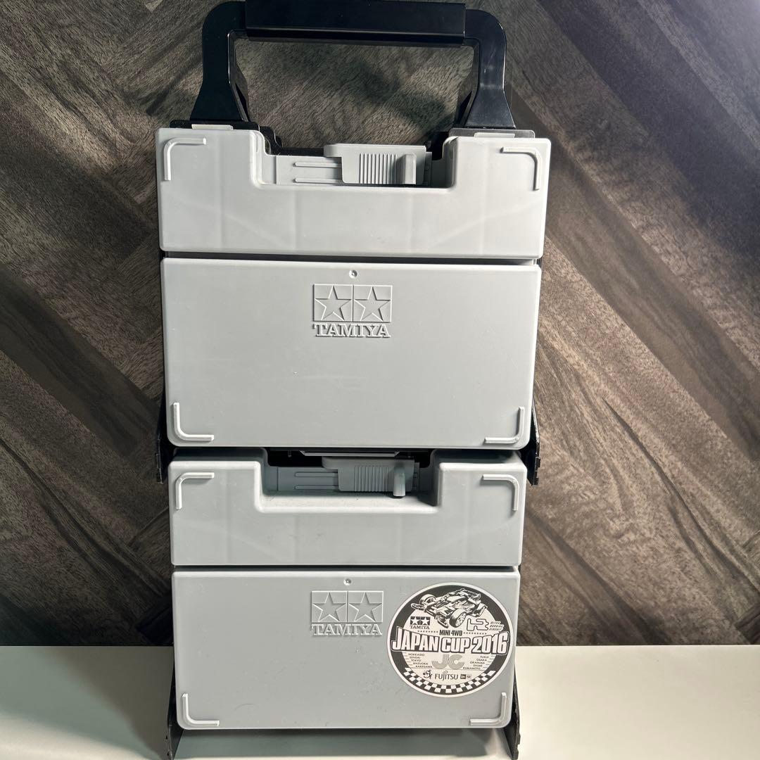 ミニ四駆本体(3機)＋収納ボックス付きセット