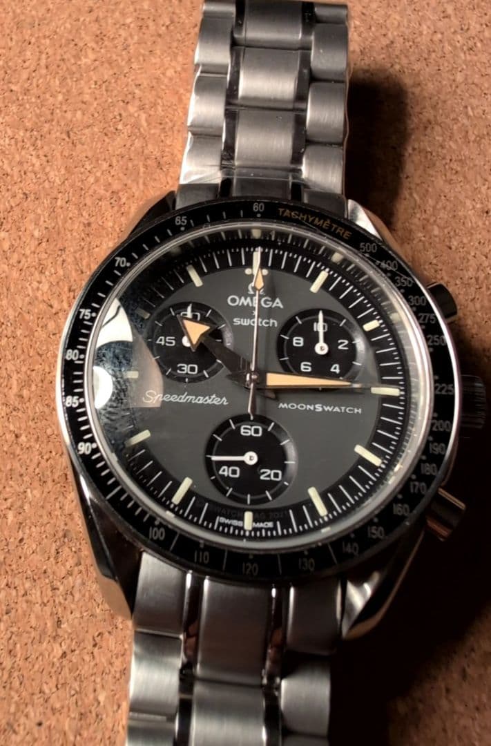 ムーンスウォッチ ヘリテージ サファイア メタルケース OMEGA✕SWATCH