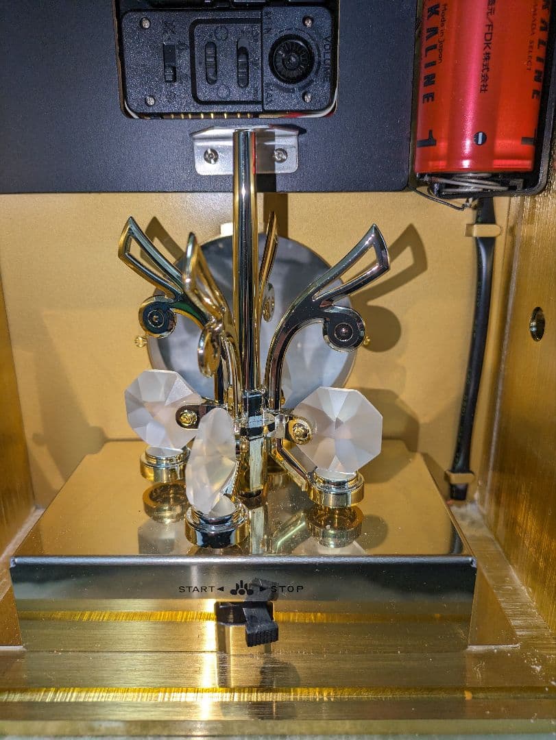 SEIKO EMBLEM 置時計 クリスタル音