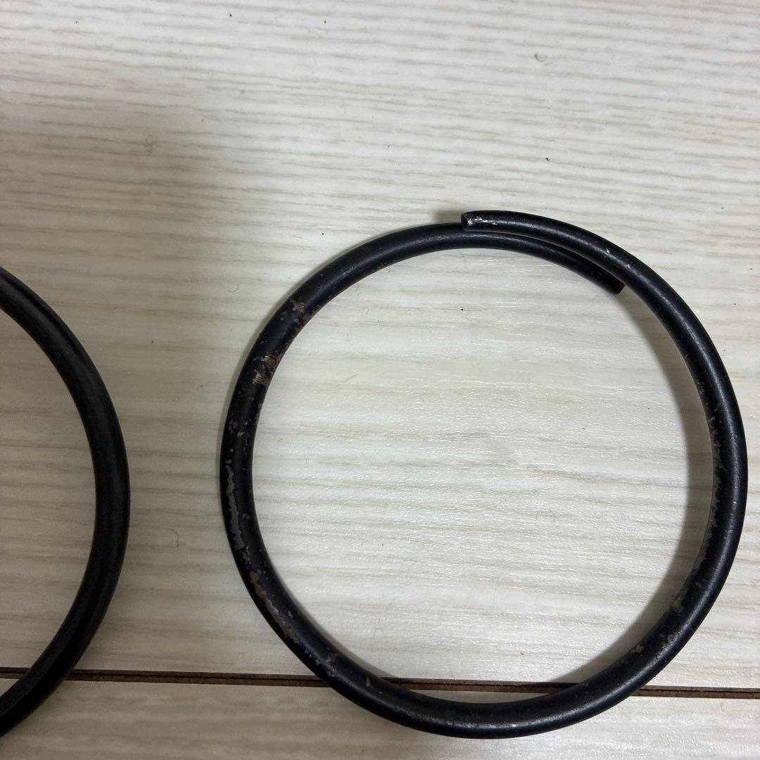 茶道具　志きの　糸目　筒釜 　　　　　　　蓋は唐銅製（釜かん付）