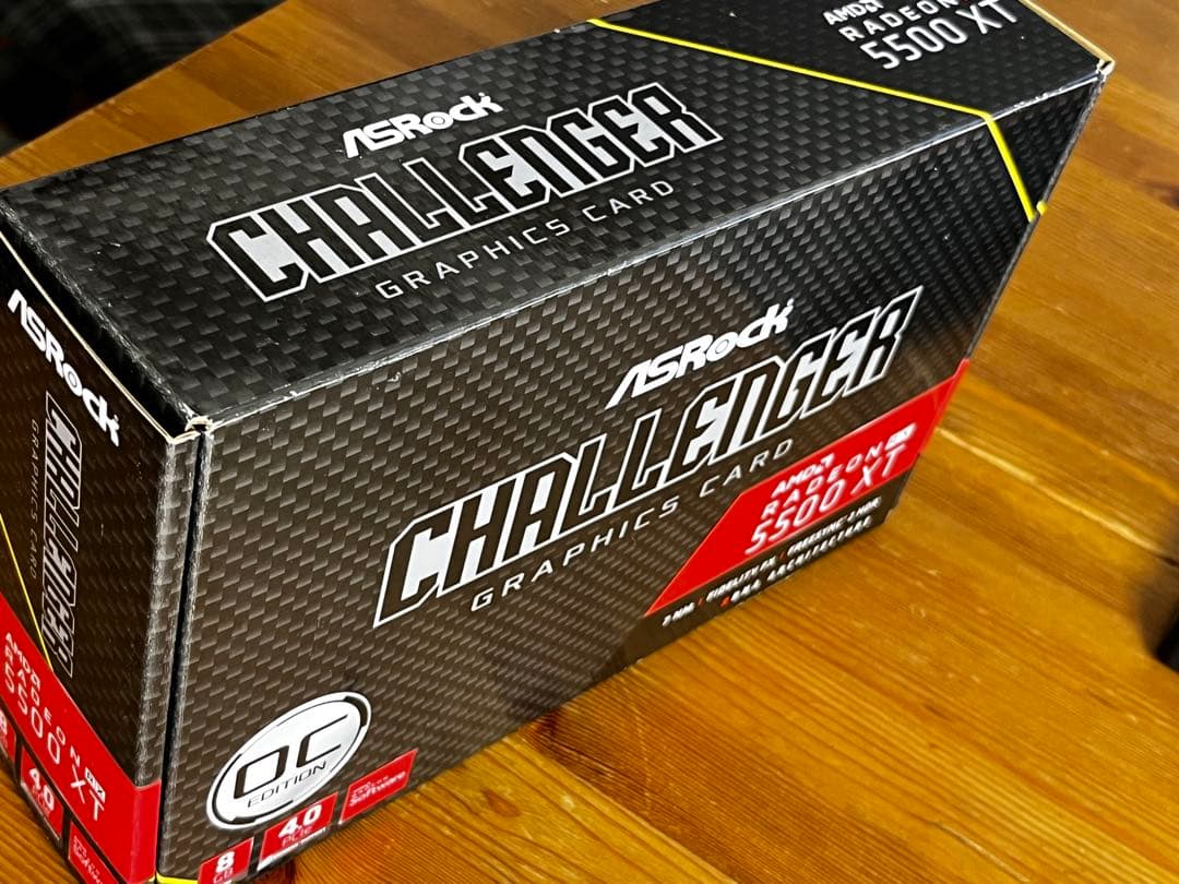 た*ん様 ASRock Radeon RX 5500 XT OC版