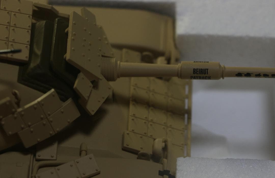 ミニチャンプス M60A1　米海兵隊湾岸戦争リアクティブアーマー追加型　1/35