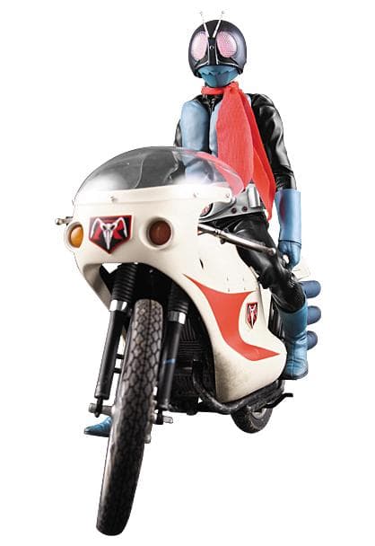 【絶版　完全未開封品】RAH仮面ライダー旧1号Ver.3.5　&　サイクロン号