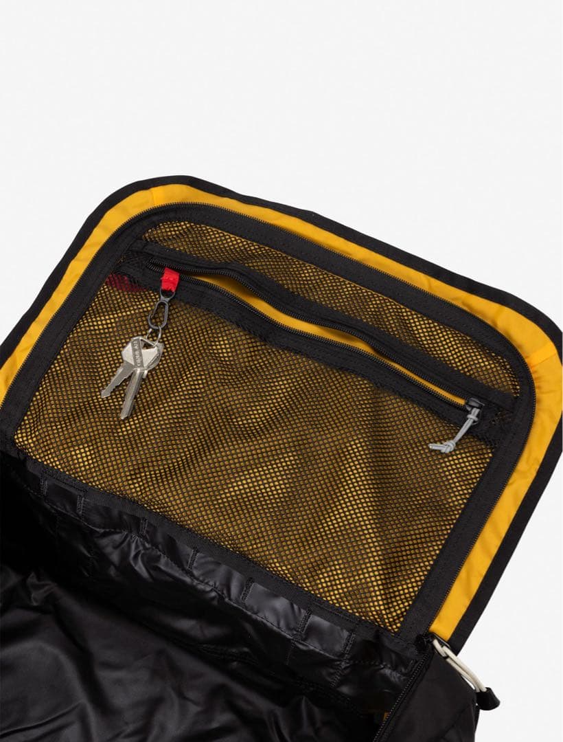 【美品】ノースフェイス　ナイロンダッフル30（キッズ）　ブラック