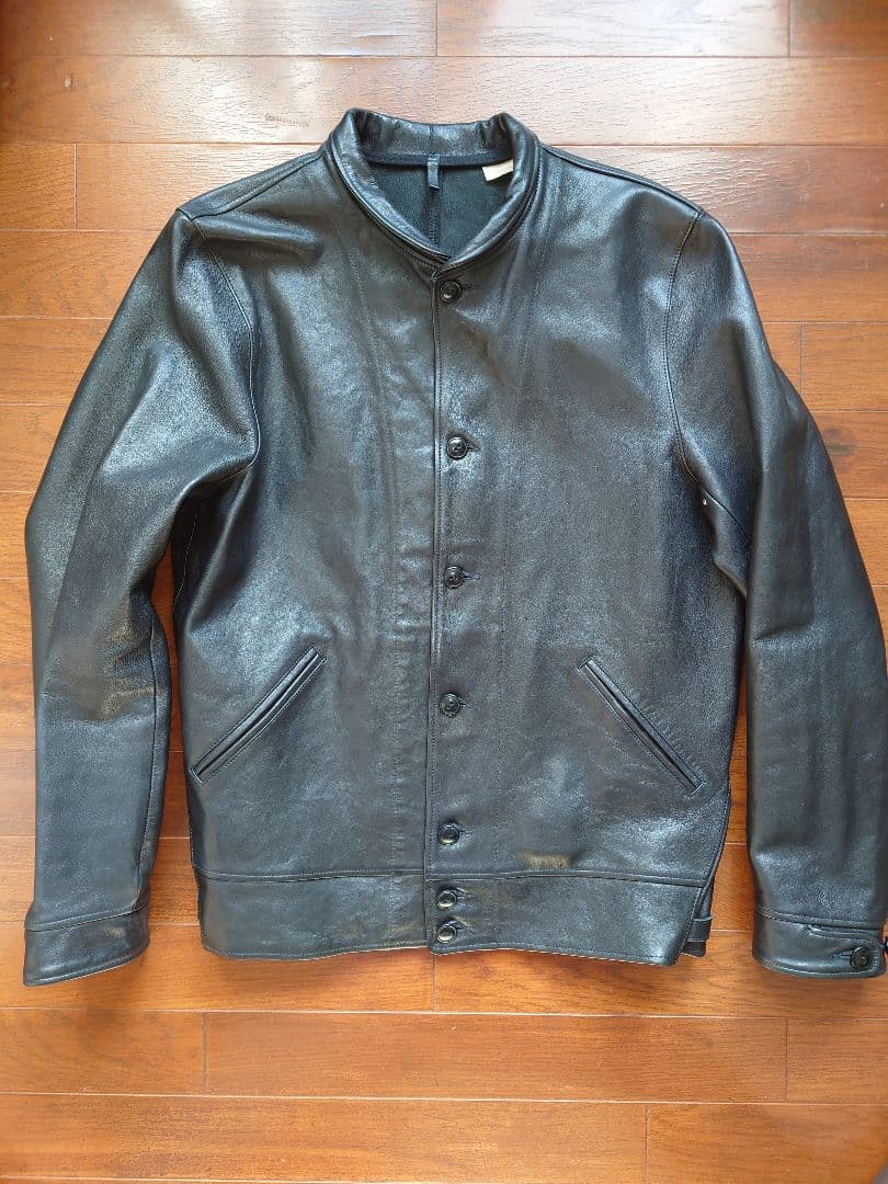 リーバイス.アインシュタインモデル革ジャン世界限定500着500/430