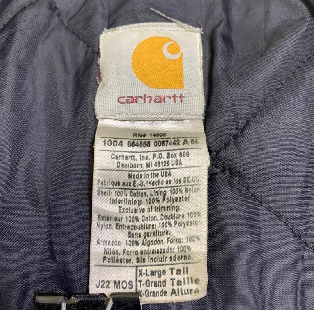 カーハート トラディショナルジャケット フェードハチノス MOSカラー　USA製