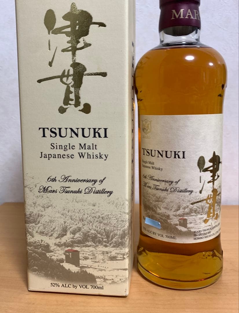 TSUNUKI シングルモルトウイスキー 6周年記念700ml 52%
