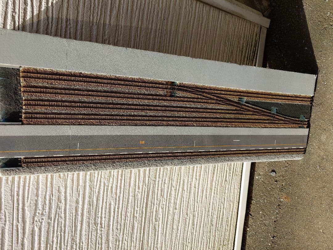 Nゲージ900✕300コンテナヤード。 ジャンク品扱い。