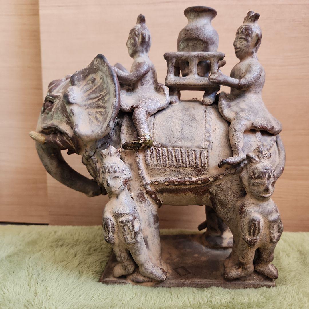 スワンカロ-ク窯　象置物