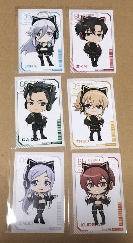 エイティシックス ミニブロマイド コンプセット 特典 コラボカフェ本舗