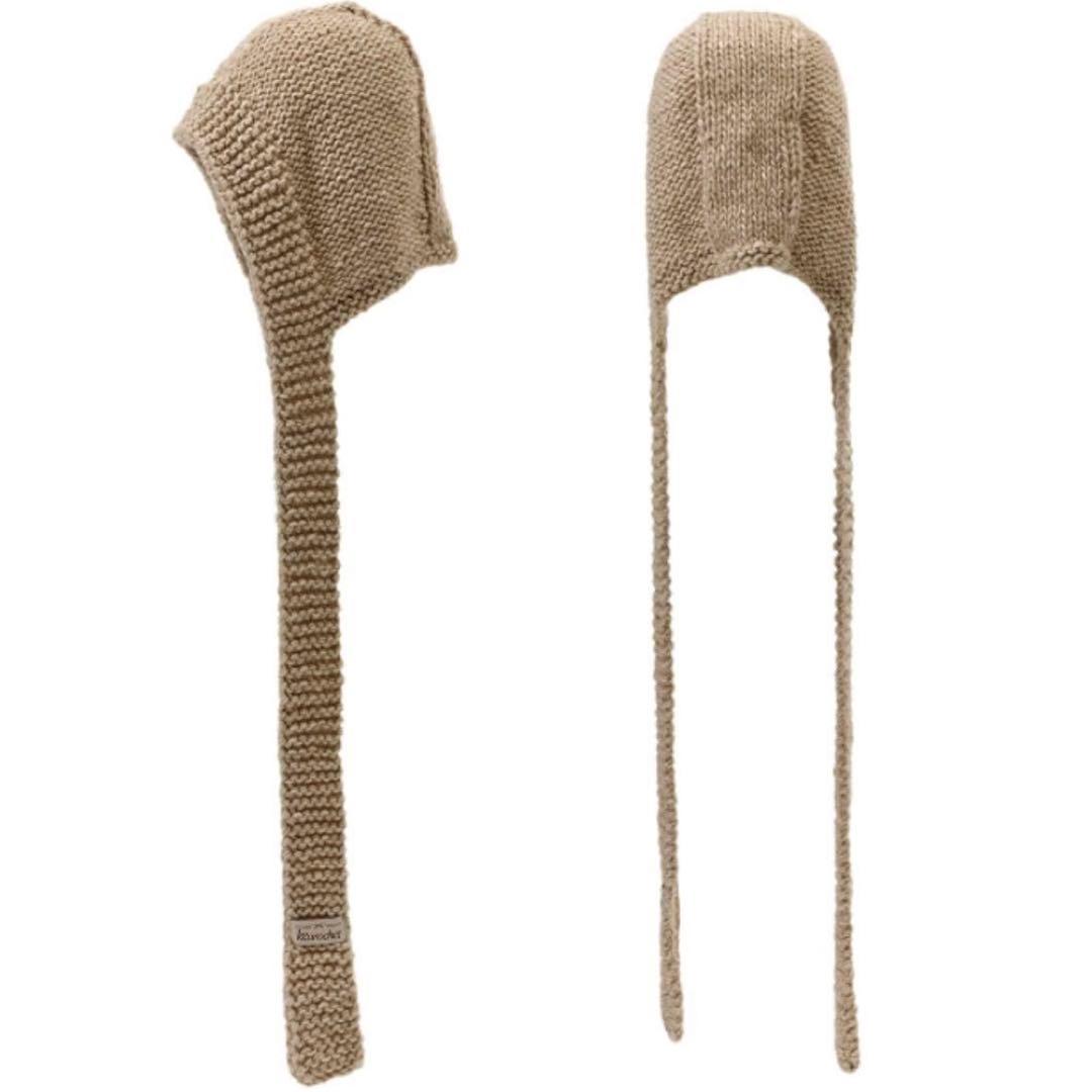 【新品未使用】LESSERAFIM KKUROCHET Hooded Scarf