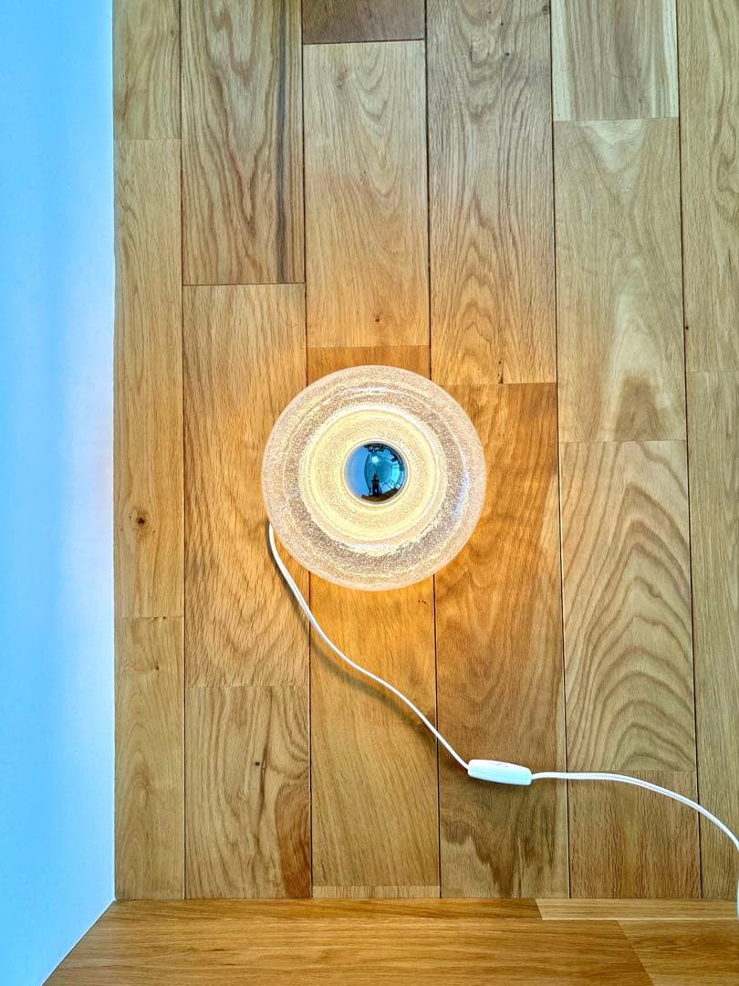 じゅん）独60年代　Doria ムラーノ・気泡ガラス　ヴィンテージ・ランプ