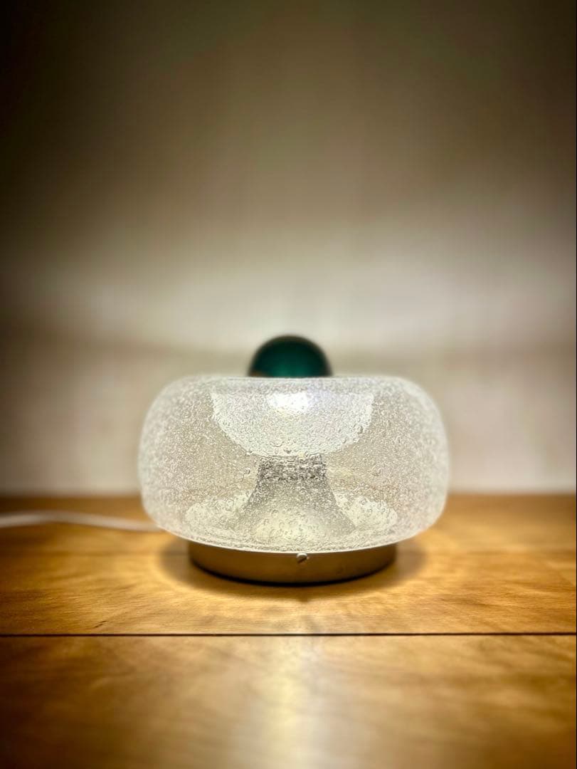 じゅん）独60年代　Doria ムラーノ・気泡ガラス　ヴィンテージ・ランプ