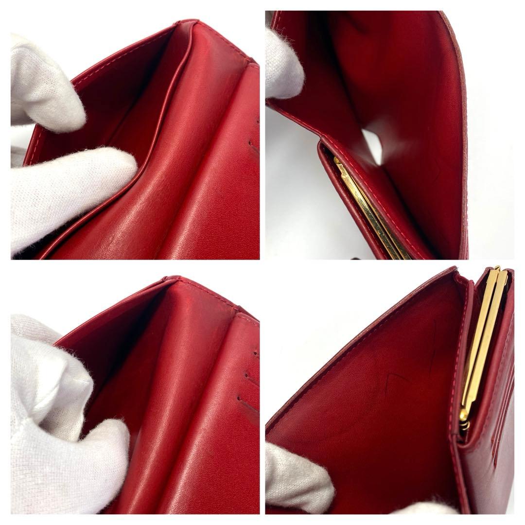 LOUIS VUITTON ルイヴィトン　折り財布　がま口 ヴェルニ