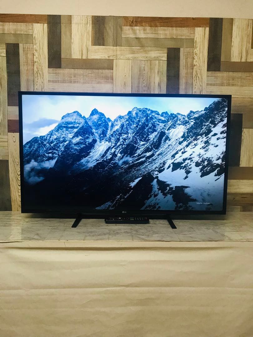 即日受渡❣️全国送料込LG49型4KテレビYouTube.Netflix新品リモ付