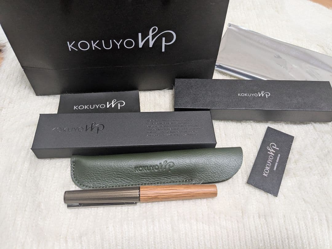 新品未使用品 ファインライター　KOKUYO WP 木軸