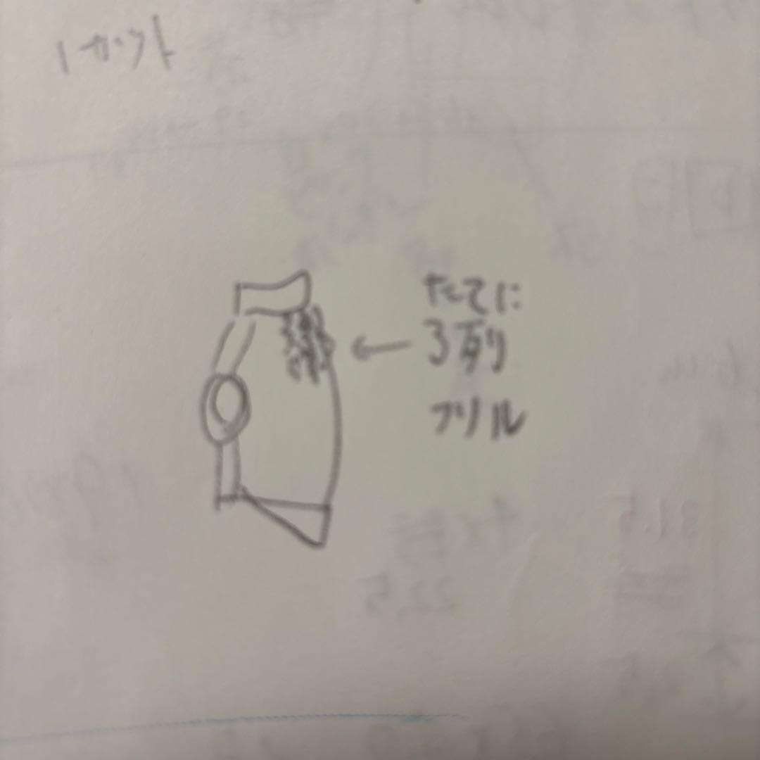 薄手のニット生地