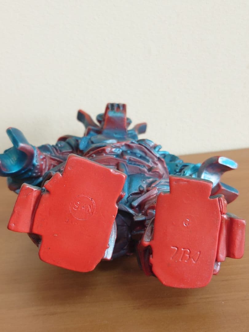 【当時もの】マルサン　ガルバン　ソフビ　初期　１６５g　キャプテンウルトラ