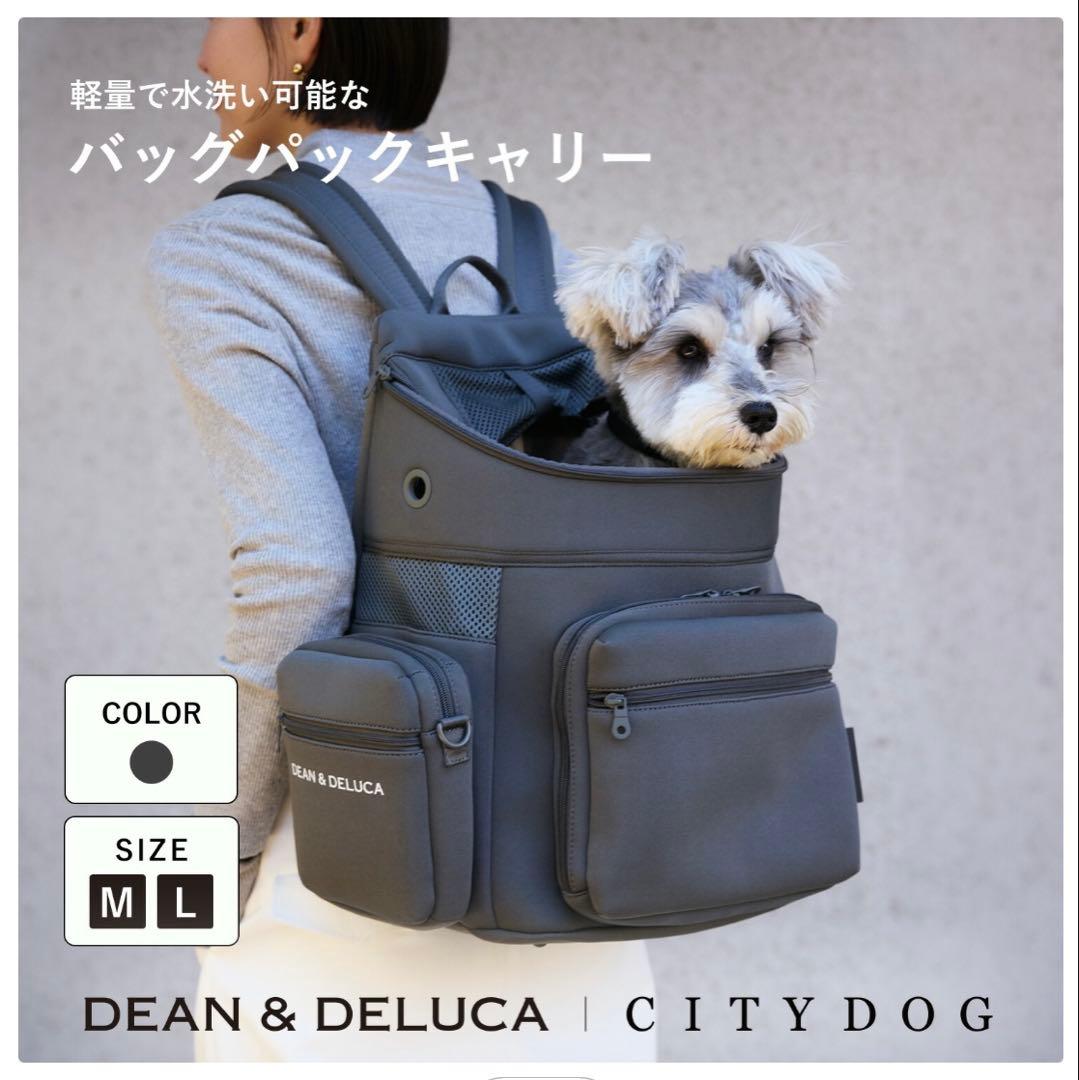 【未使用】DEAN＆DELUCA｜CITYDOG シティドッグ リュック/M